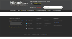 Desktop Screenshot of bikesale.com