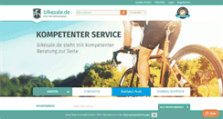 Desktop Screenshot of bikesale.de